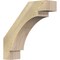Ekena Millwork 6"W x 22"D x 22"H Merced Rough Sawn Knee Brace, Douglas Fir BRC06X22X22MRC00RDF - alternate 1